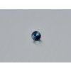 Saphir naturel rond 4.3 mm facetté bleu