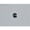 Saphir naturlicher rund 4.3 mm  facettiert  blau-grün
