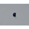 Saphir naturel rond 4.1 mm  facetté bleu