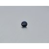 Safír přírodní kulatý 4.1 mm  fasetovaný modrý
