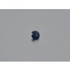 Safír přírodní kulatý 3.8 mm fasetovaný modrý