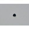 Saphir naturel cœur 3.9x4.0 mm facetté bleu