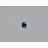 Saphir naturel cœur 3.9x4.0 mm facetté bleu