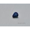 Saphir naturel poire 4.9x6.2 mm facetté bleu sans traitement