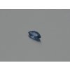 Safír přírodní markýz 3.4x7.0 mm fasetovaný modrý