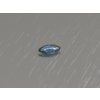 Saphir naturel marquise 3.5x7.1 mm facetté bleu