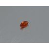 Saphir naturel marquise 3.6x7.3 mm  facetté rouge