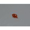 Saphir naturel marquise 3.6x7.3 mm  facetté rouge