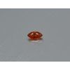 Saphir naturel marquise 3.6x7.3 mm  facetté rouge