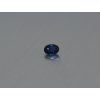 Saphir naturel ovale 3.5x5.2 mm facetté bleu