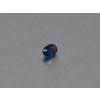 Saphir naturel ovale 3.5x5.2 mm facetté bleu