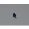 Safír přírodní ovál 3.5x5.2 mm fasetovaný modrý