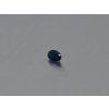 Saphir naturel ovale 3.5x5.2 mm facetté bleu