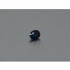 Saphir naturel ovale 3.9x4.9 mm facetté bleu