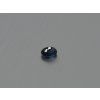 Saphir naturel ovale 3.9x4.9 mm facetté bleu