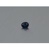Saphir naturel ovale 3.9x4.9 mm facetté bleu
