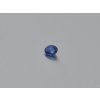 Saphir naturel ovale 3.7x4.9 mm facetté bleu