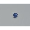 Saphir naturlicher oval 3.7x4.9 mm blau facettiert  blau