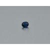 Safír přírodní ovál 3.9x5.2 mm fasetovaný modrý
