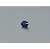 Saphir naturel ovale 3.9x5.2 mm facetté bleu