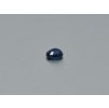Safír přírodní ovál 3.9x5.2 mm fasetovaný modrý