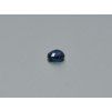 Saphir naturel ovale 3.9x5.2 mm facetté bleu