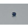 Saphir naturel ovale 4.0x4.9 mm facetté bleu
