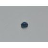 Saphir naturel ovale 4.0x4.9 mm facetté bleu