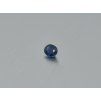 Saphir naturel ovale 4.0x4.9 mm facetté bleu