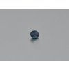Saphir naturel ovale 4.0x4.9 mm facetté bleu