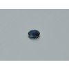 Saphir naturel ovale 4.8x5.9 mm facetté bleu