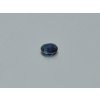 Saphir naturlicher oval 4.8x5.9 mm blau facettiert  blau