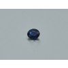 Saphir naturel ovale 4.8x5.9 mm facetté bleu
