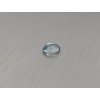 Akvamarín přírodní ovál 4.2x6.1 mm kabošon
