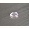 Morganite naturelle ovale 6.2x7.3 mm facettée