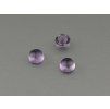 Améthyste naturelle ronde 5.4 mm  cabochon