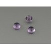Ametyst přírodní kulatý 5.4 mm  kabošon