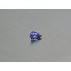 Tanzanite naturelle poire 5.1x7.2 mm facettée