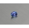 Tansanit naturlicher oval 6.5x8.4 mm facettiert