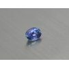 Tanzanite naturelle ovale 6.5x8.4 mm facettée