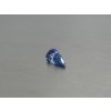Tansanit naturlicher Birne 4.9x8.2 mm facettiert