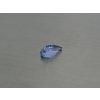 Tansanit naturlicher Birne 4.9x8.2 mm facettiert