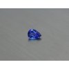 Tanzanit přírodní hruška 5.6x7.7 mm fasetovaný