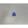 Tanzanit přírodní trilion 5.6x5.6x5.6 mm fasetovaný