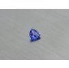 Tanzanit přírodní trilion 5.6x5.6x5.6 mm fasetovaný