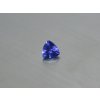 Tanzanit přírodní trilion 6.9x6.9x7.0 mm fasetovaný
