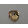 Topaze impériale naturelle cœur 14.4x16.3 mm facettée