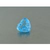 Topaze naturelle cœur 16.1x17.8 mm swiss blue facettée