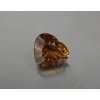 Topaz imperiál přírodní srdce 17.1x19.7 mm fasetovaný