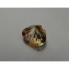 Topaz imperiál přírodní srdce 17.1x19.7 mm fasetovaný